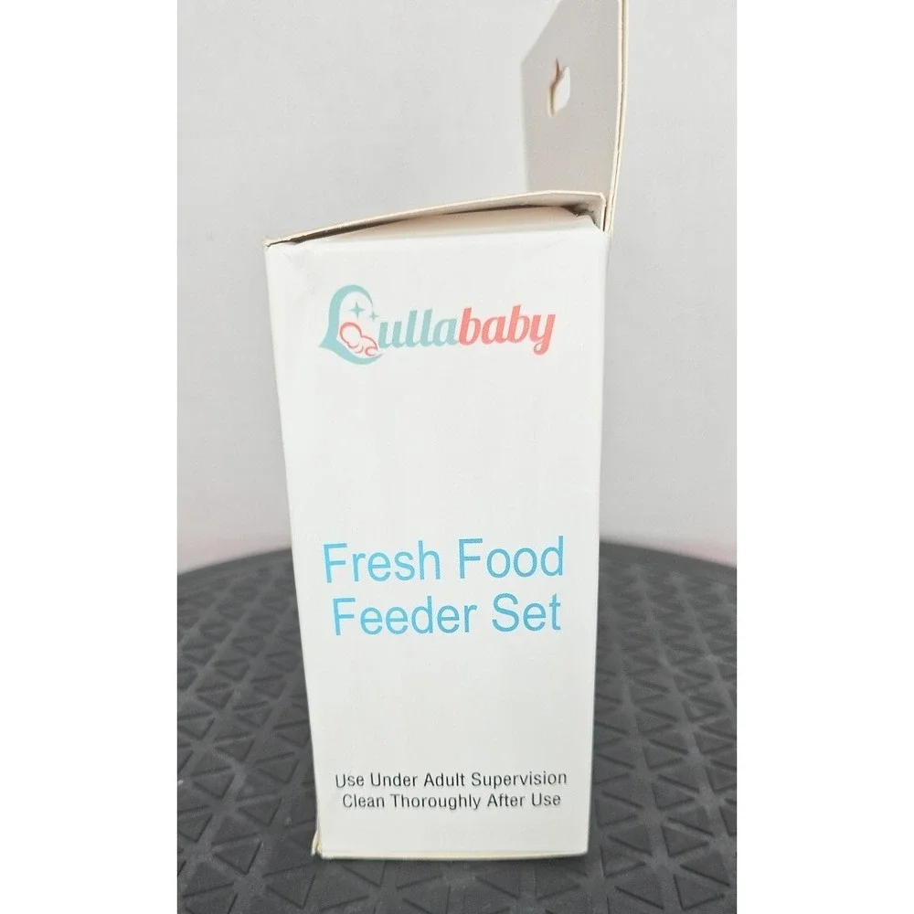 Lullababy Fresh Food Feeder Set NEW 3+ Months BPA Free‎